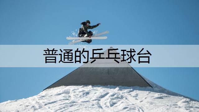 普通的乒乓球台