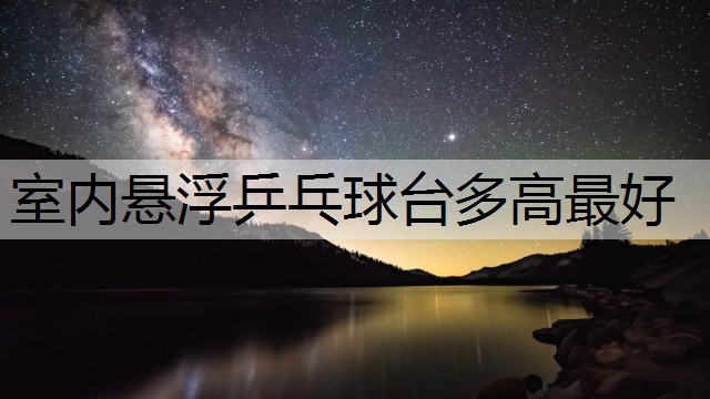 室内悬浮乒乓球台多高最好