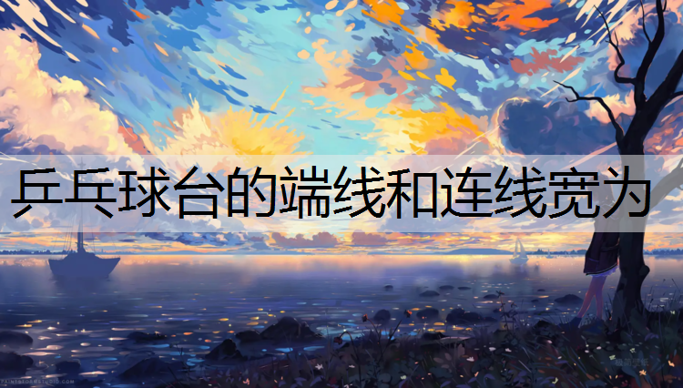 乒乓球台的端线和连线宽为